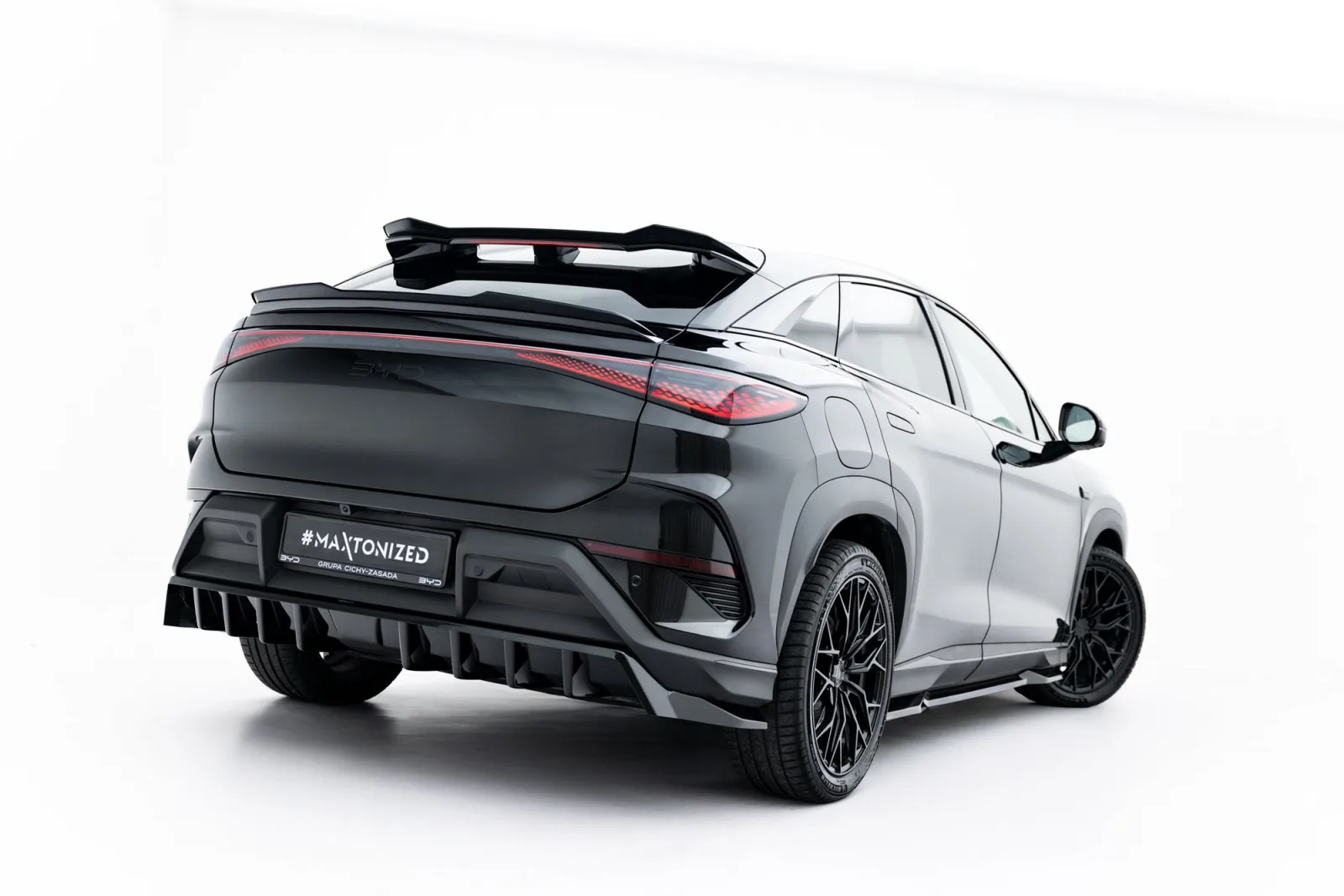 Rear Splitter (With Diffuser) compatible with BYD Sealion 7 Mk1
