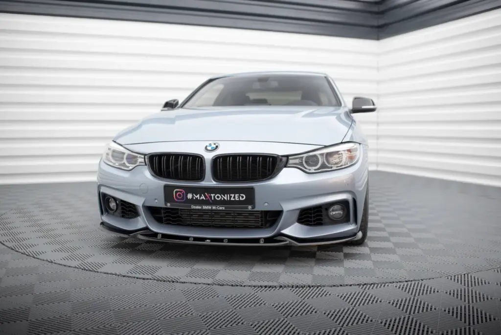 Front Splitter V.3 compatible with BMW 4 Coupe / Gran Coupe / Cabrio M-Pack F32 / F36 / F33