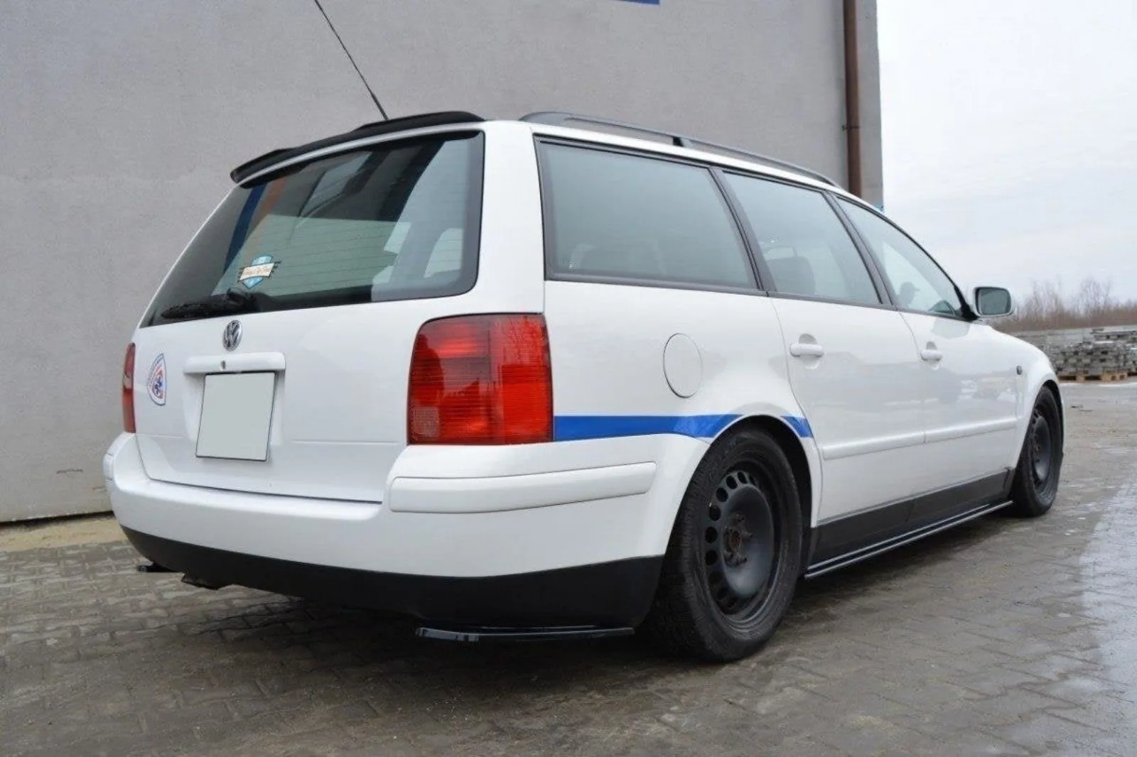 Rear Side Splitters compatible with VW Passat B5 Estate