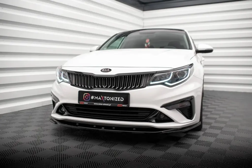 Front Splitter V.2 compatible with Kia Optima Mk4 Facelift