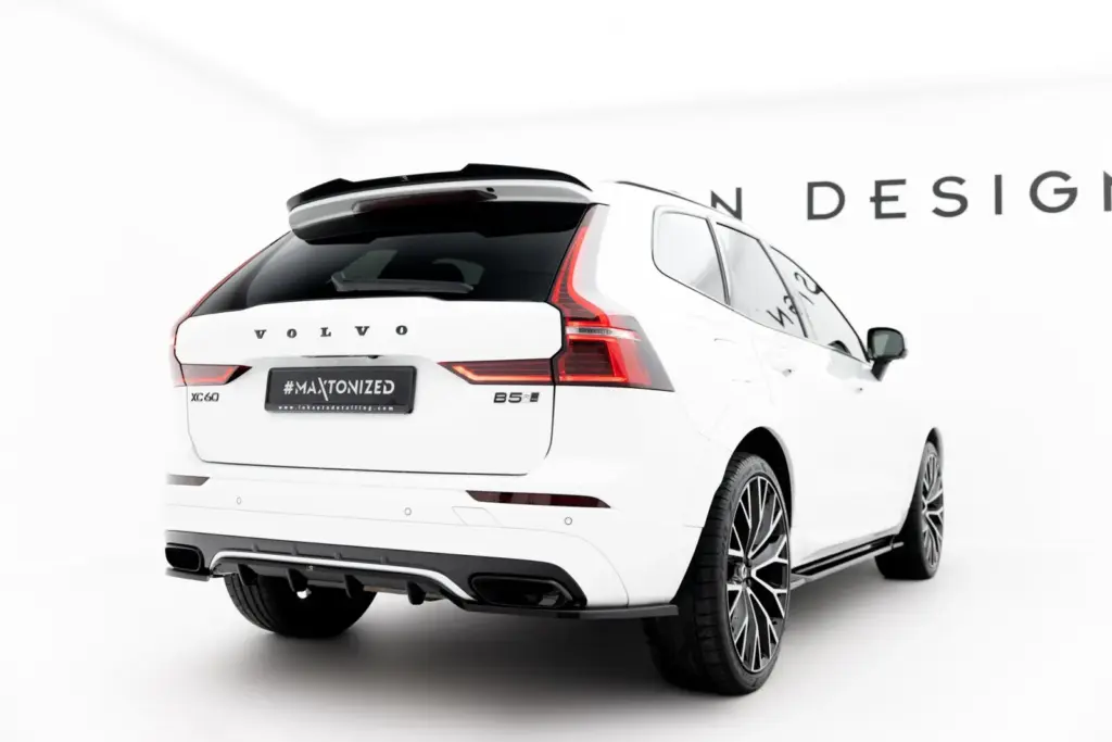 Rear Splitter (With Diffuser) compatible with Volvo XC60 Mk2 R-Design