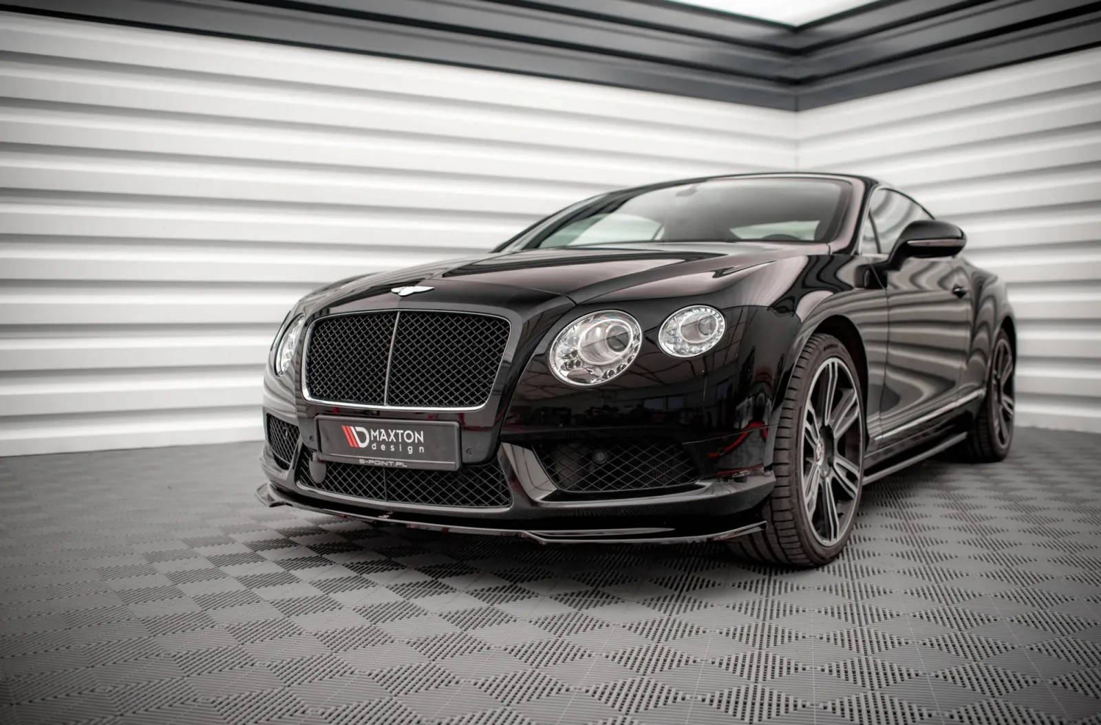 Front Splitter V.2 compatible with Bentley Continental GT V8 S Mk2