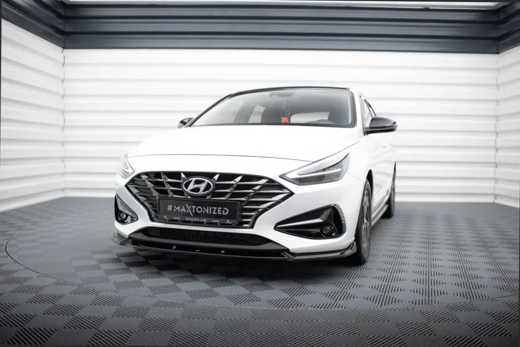 Front Splitter V.2 compatible with Hyundai I30 Mk3 Facelift