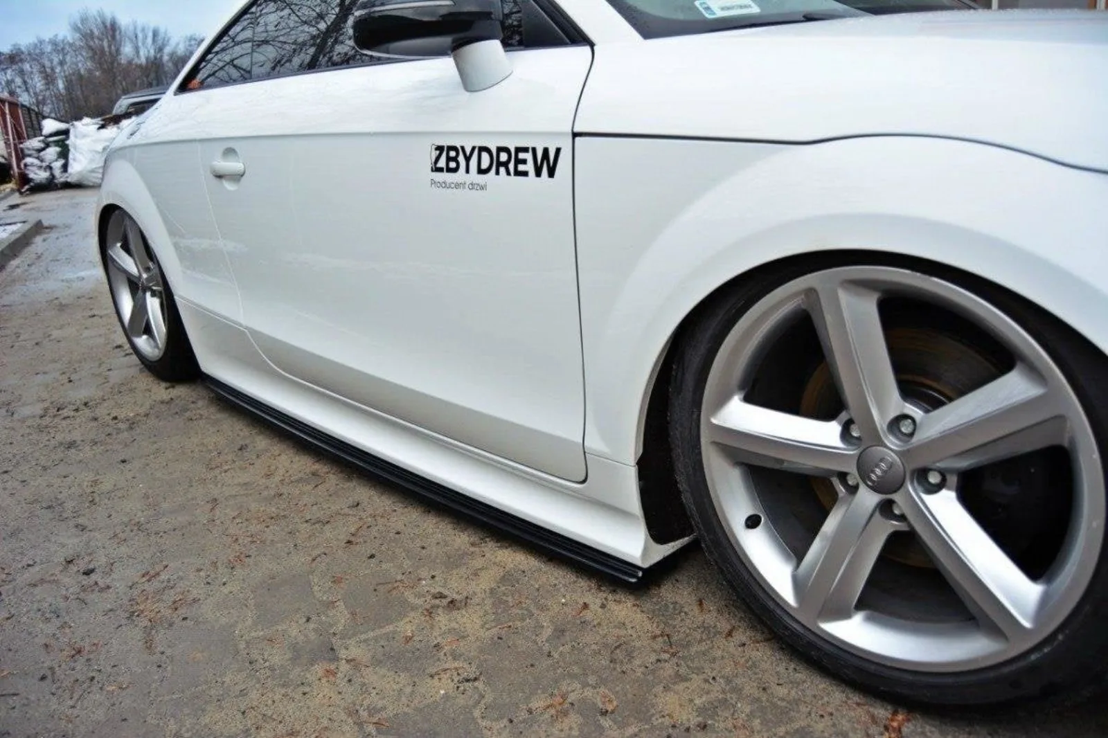 Side Skirts Diffusers compatible with Audi TT RS 8J