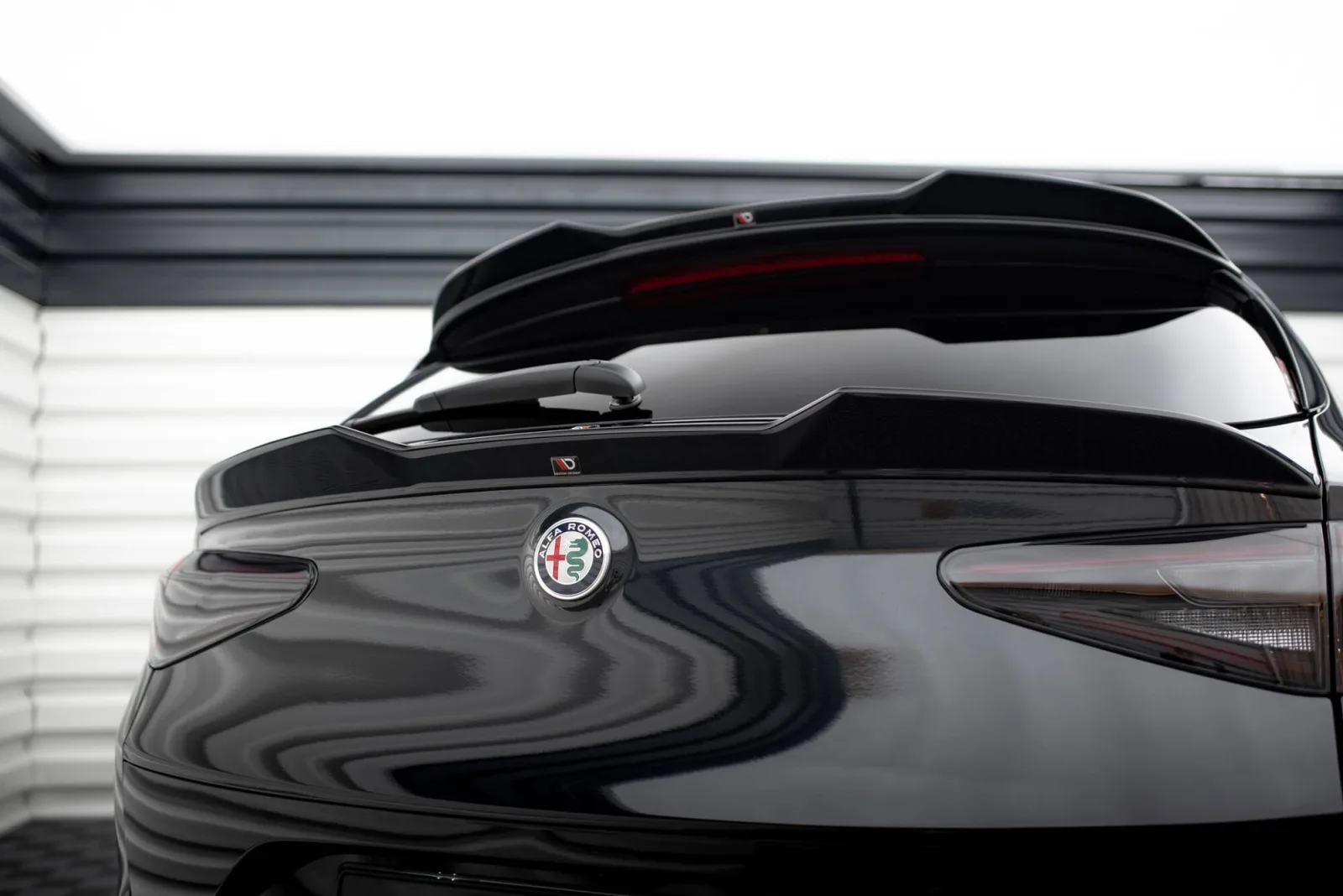 Lower Spoiler Extension 3D compatible with Alfa Romeo Stelvio Mk1