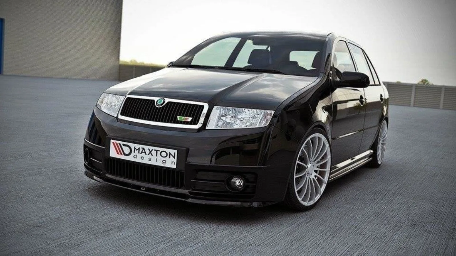 Front Splitter compatible with Skoda Fabia RS Mk1