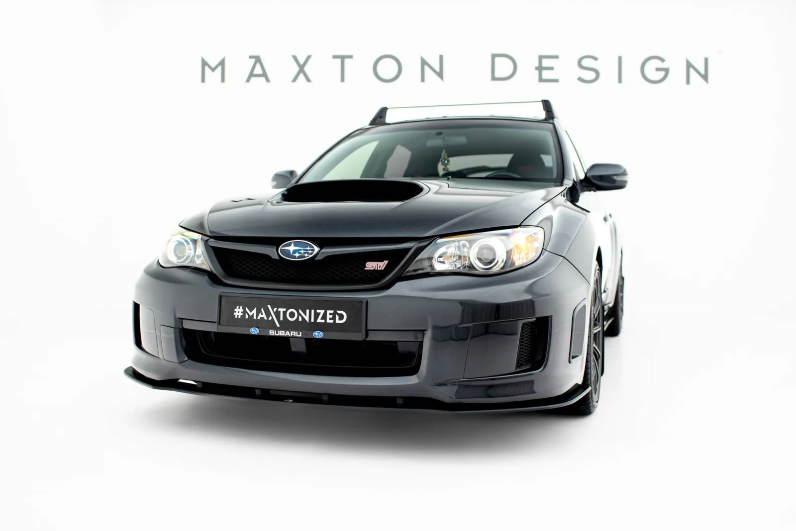 Front Splitter Street Pro compatible with Subaru Impreza WRX STI Mk3 Facelift