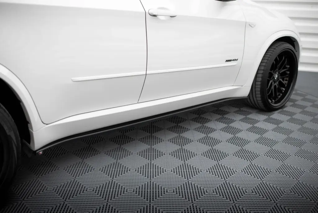 Side Skirts Diffusers compatible with BMW X5 M-Pack E70 Facelift