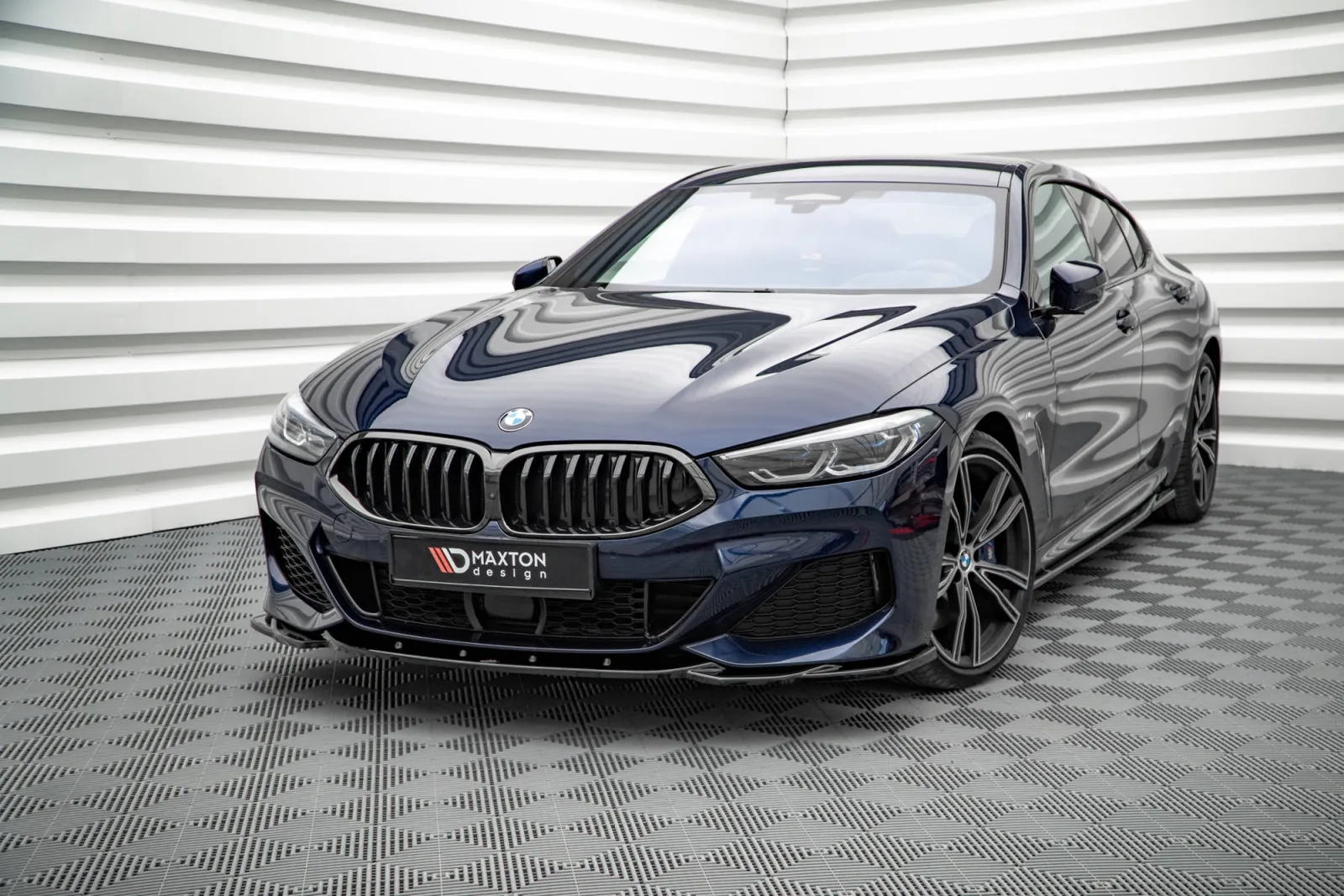 Front Splitter V.4 compatible with BMW 8 Coupe M-Pack G15 / 8 Gran Coupe M-Pack G16