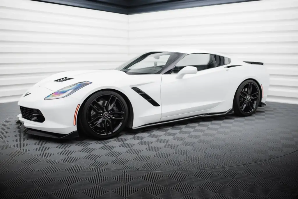 Set of Splitters compatible with Chevrolet Corvette Stingray C7