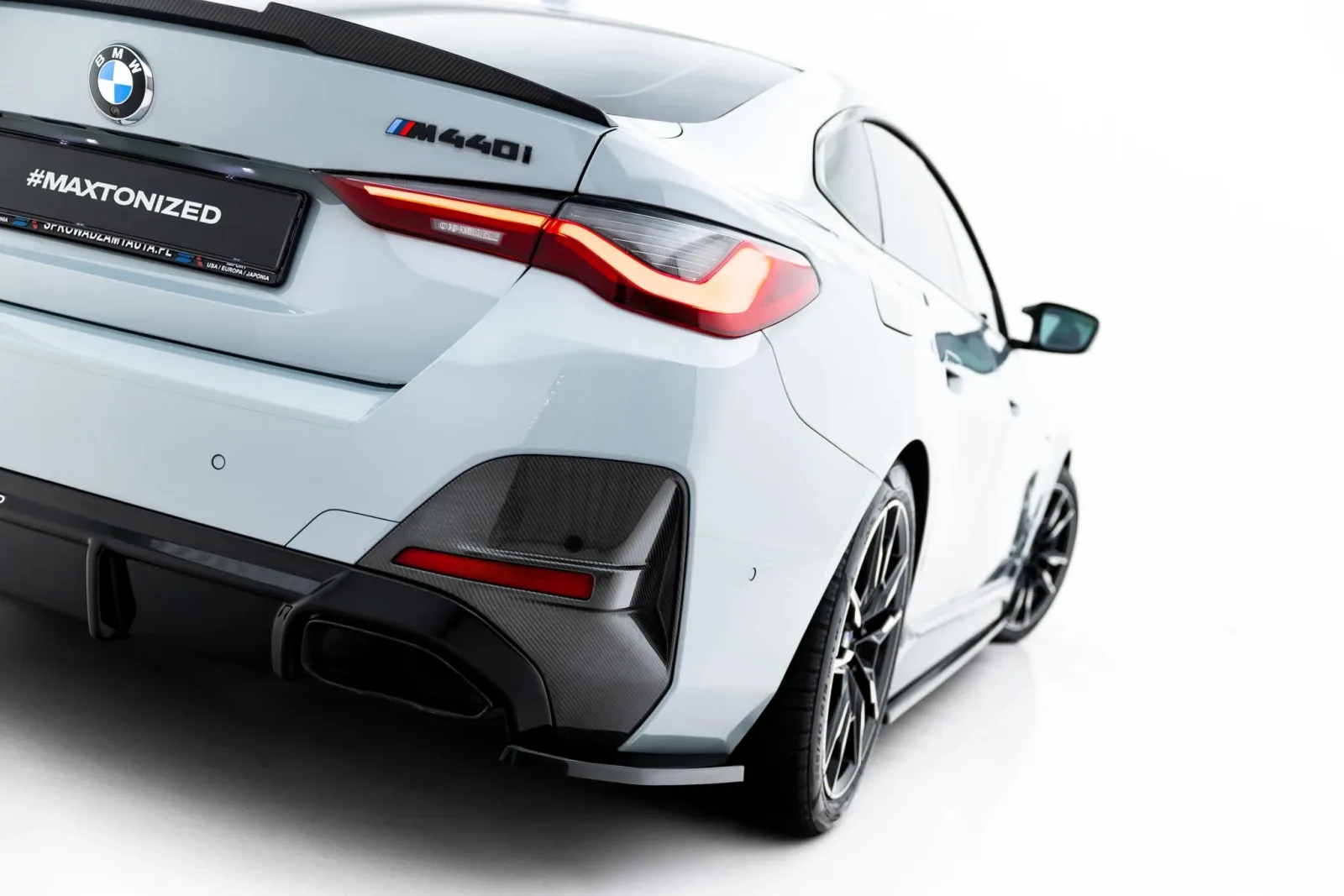 Rear Side Splitters V.3 compatible with BMW M440i Gran Coupe G26