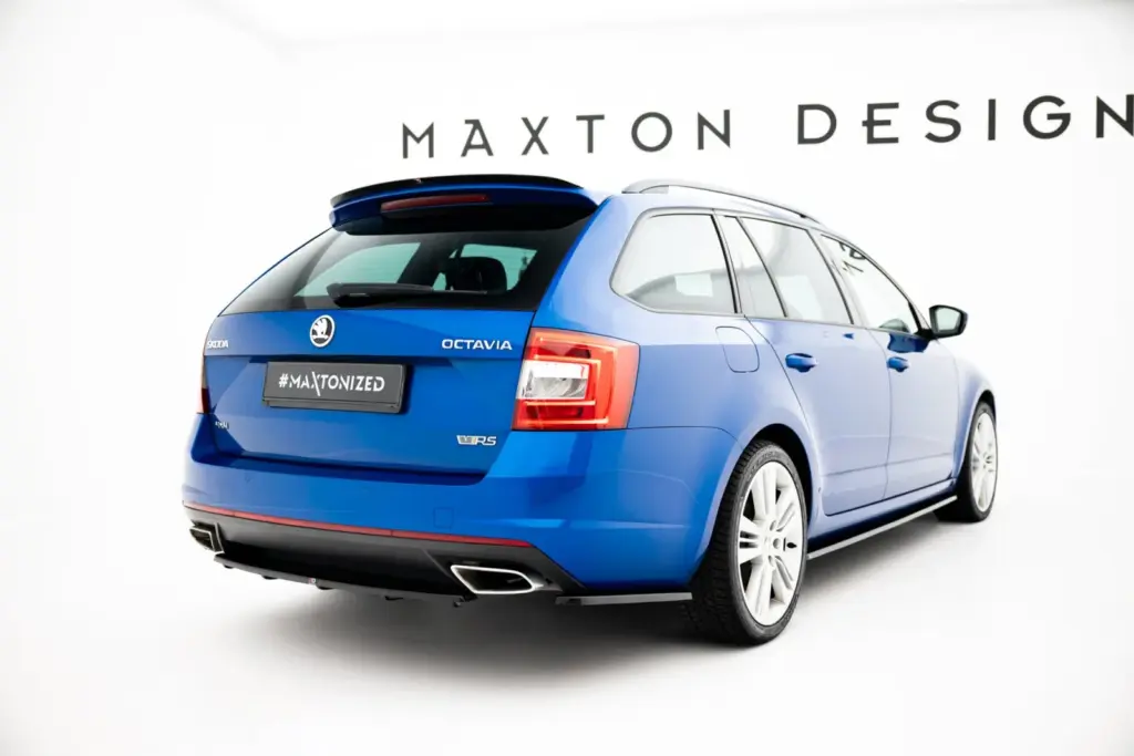 Rear Splitter compatible with Skoda Octavia RS Mk3 / Mk3 FL Hatchback / Kombi