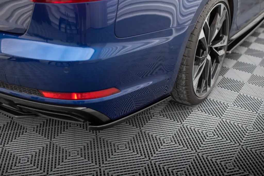 Rear Side Splitters compatible with Audi A4 Competition B9