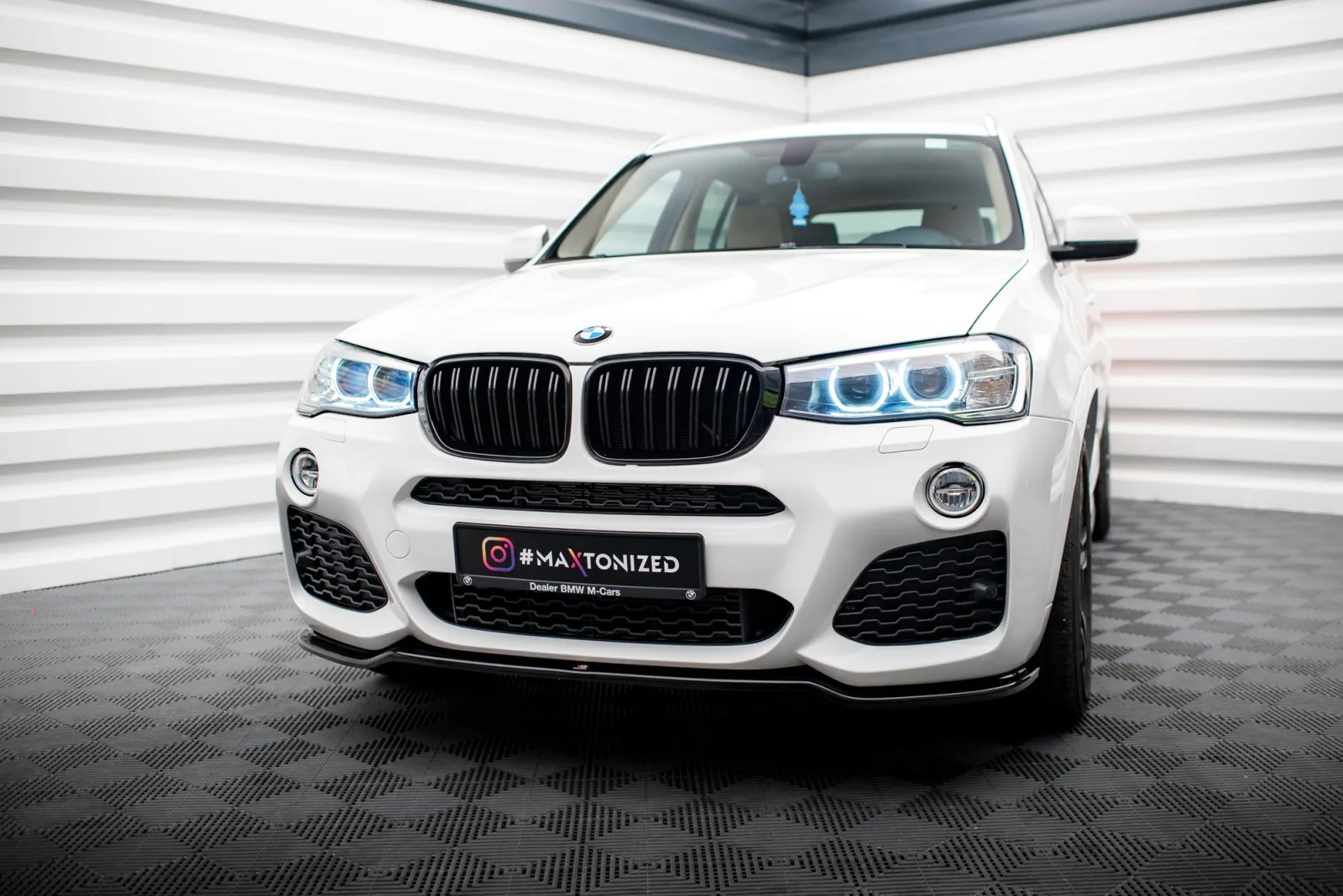 Front Splitter compatible with BMW X3 M-Pack F25 Facelift