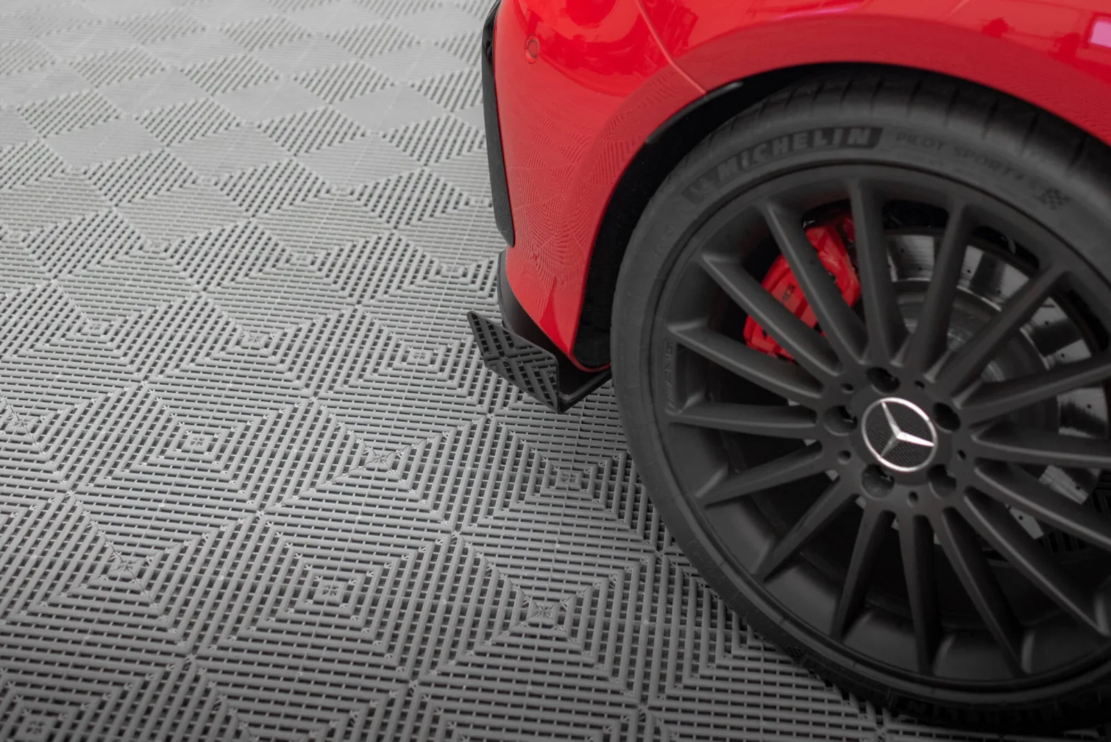 Rear Side Flaps compatible with Mercedes-Benz A 45 AMG W176 Facelift