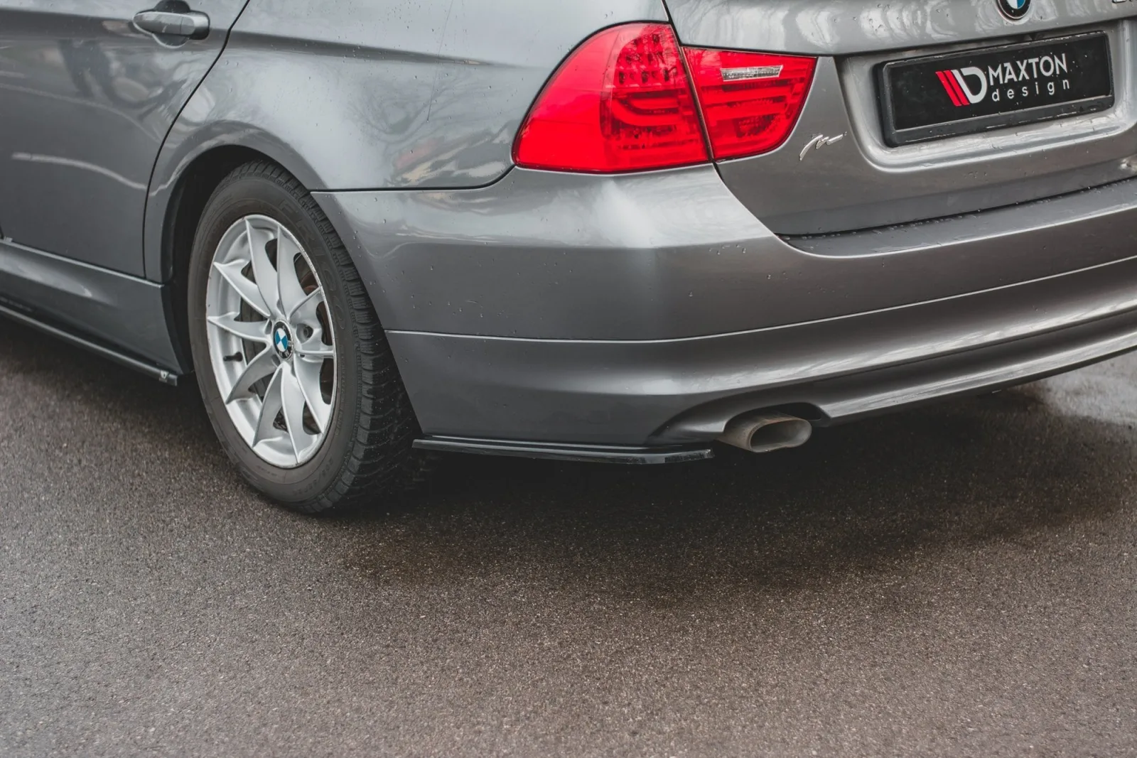 Rear Side Splitters compatible with BMW 3 E91 Facelift