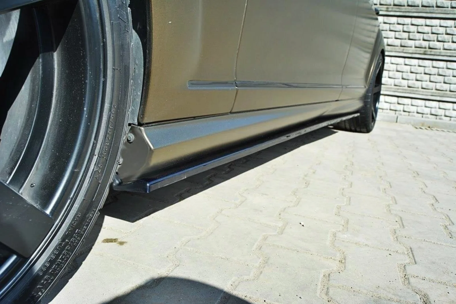 Side Skirts Diffusers compatible with Mercedes S-Class W221 AMG LWB