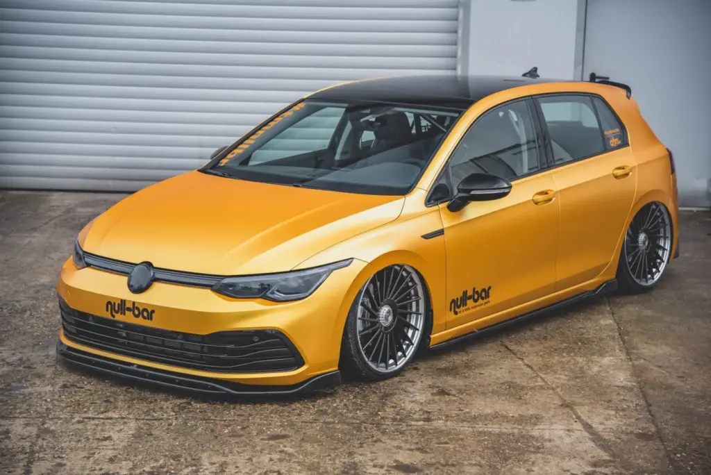 Front Splitter V.2 compatible with Volkswagen Golf Mk8