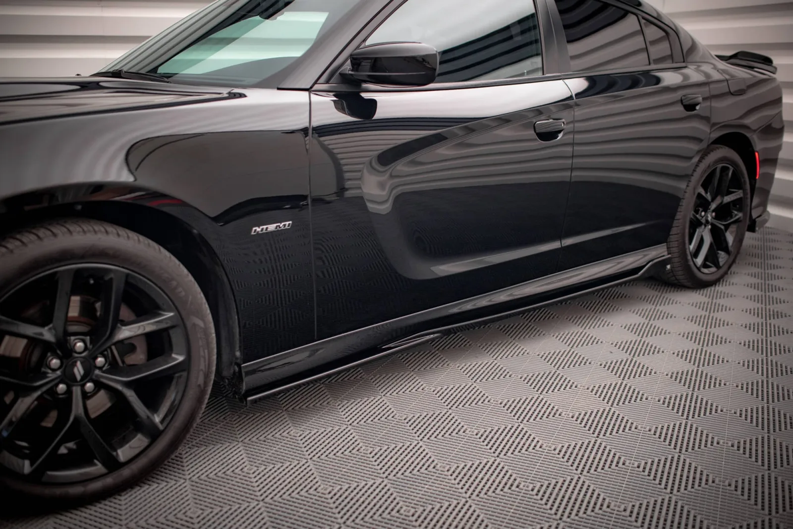 Side Skirts Diffusers compatible with Dodge Charger SRT Mk7 Facelift