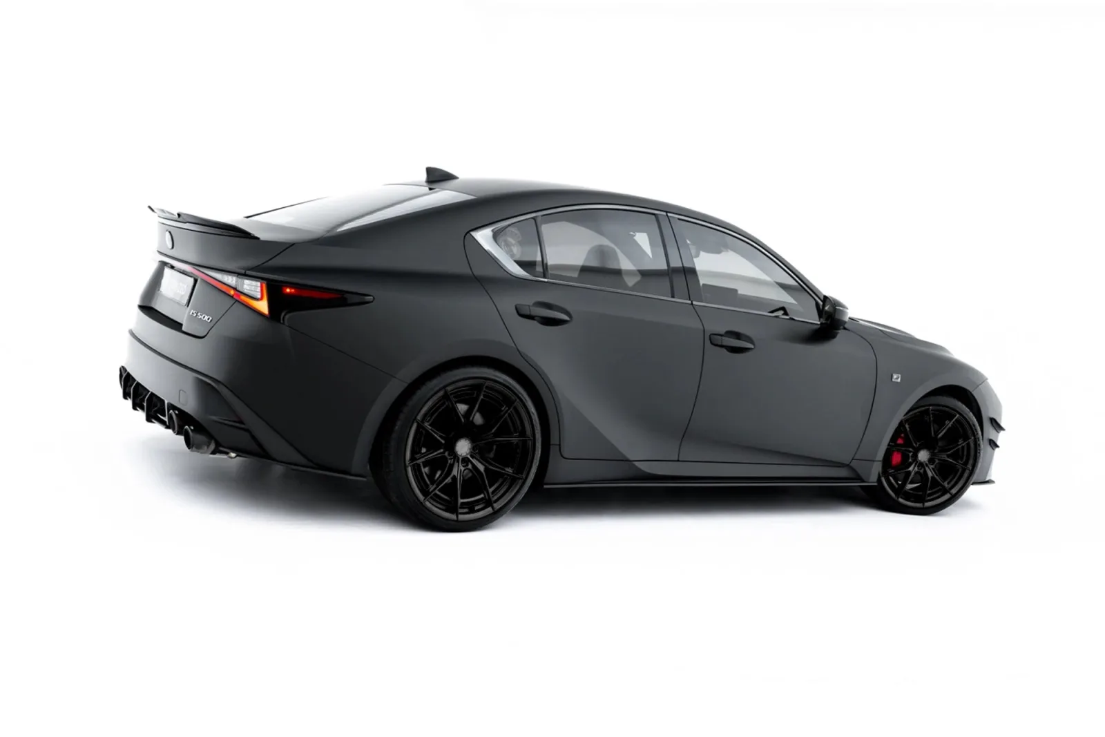 Side Skirts Diffusers Street Pro compatible with Lexus IS 500 Mk3 Facelift 2 (XE30)