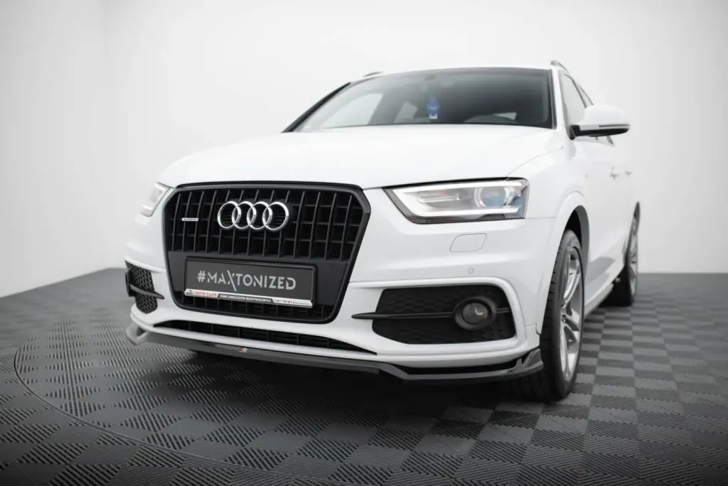 Front Splitter V.2 compatible with Audi Q3 S-line 8U