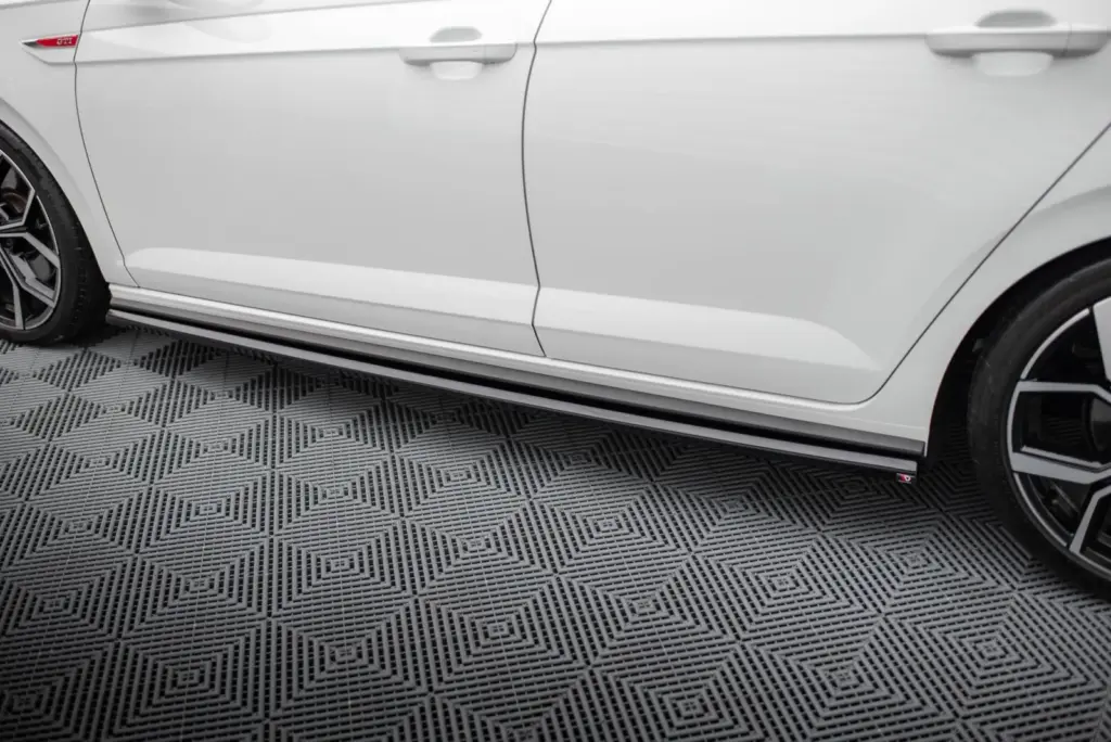 Side Skirts Diffusers compatible with Volkswagen Polo GTI Mk6 Facelift