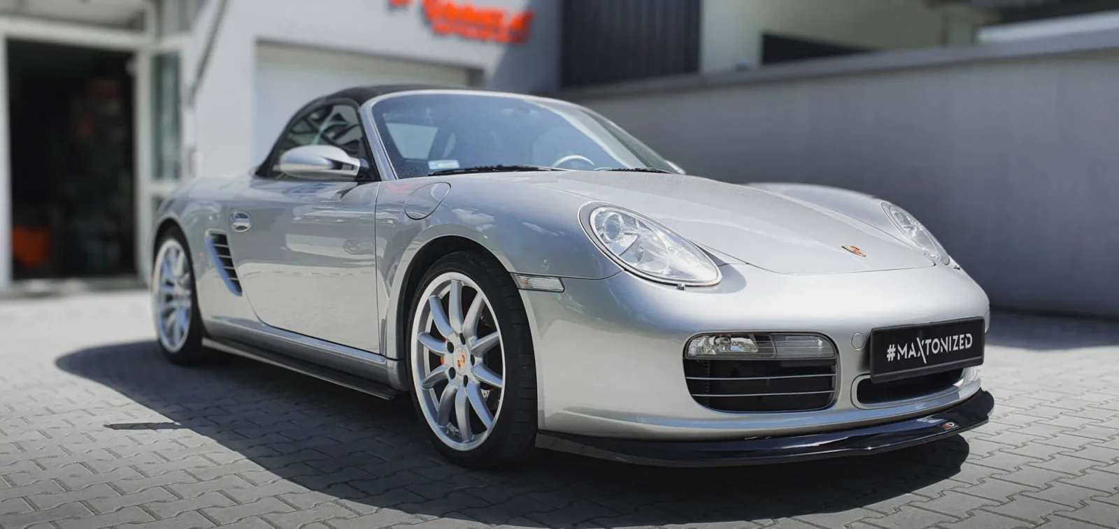 Front Splitter compatible with Porsche Boxster 987