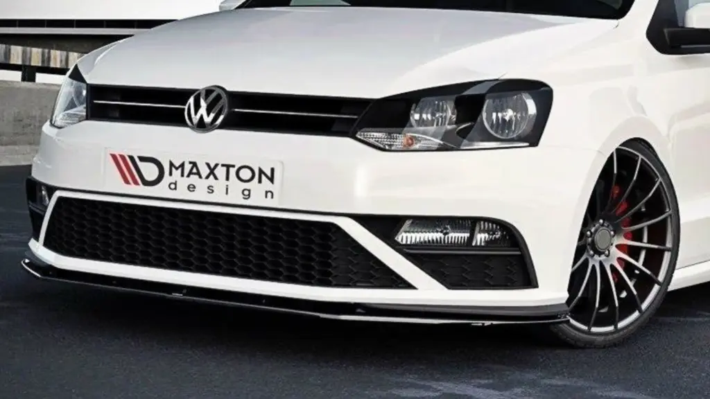 Front Splitter V.1 compatible with Volkswagen Polo GTI Mk5 Facelift