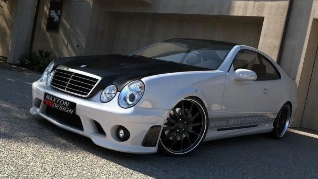 Front Bumper compatible with Mercedes CLK W208