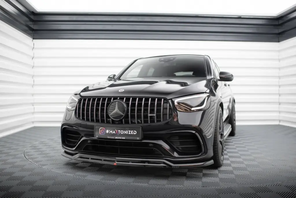 Front Splitter compatible with Mercedes-AMG GLC 63 SUV / Coupe X253 / C253