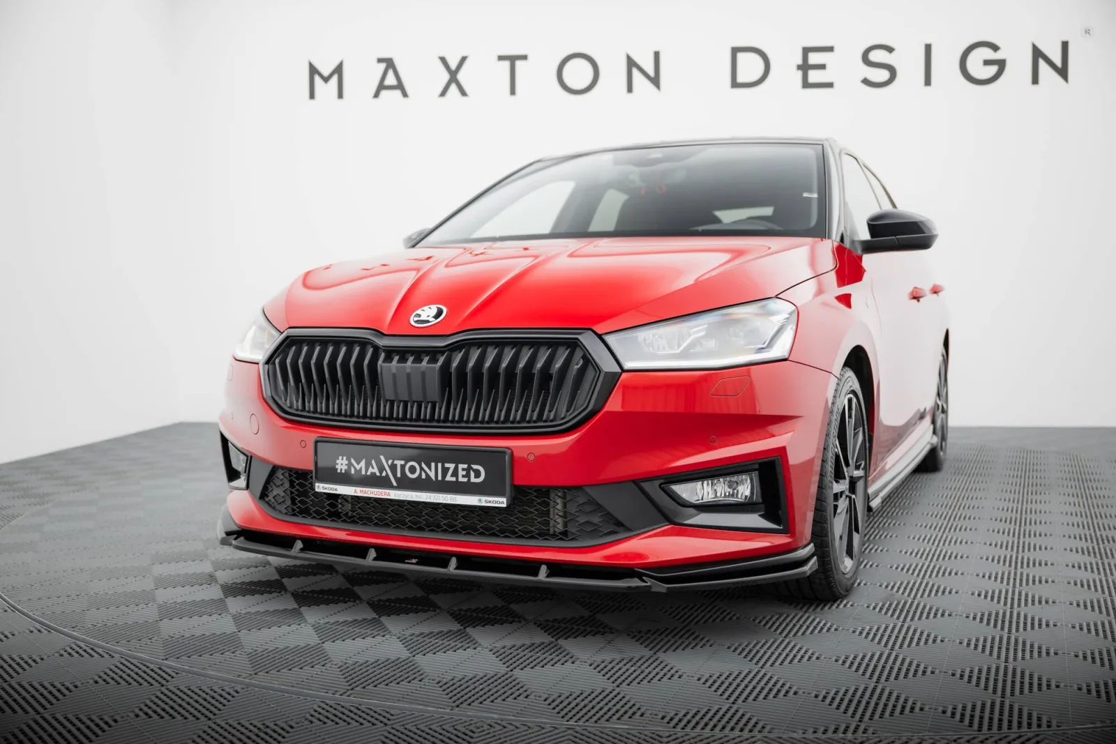 Front Splitter compatible with Skoda Fabia Monte Carlo Mk4