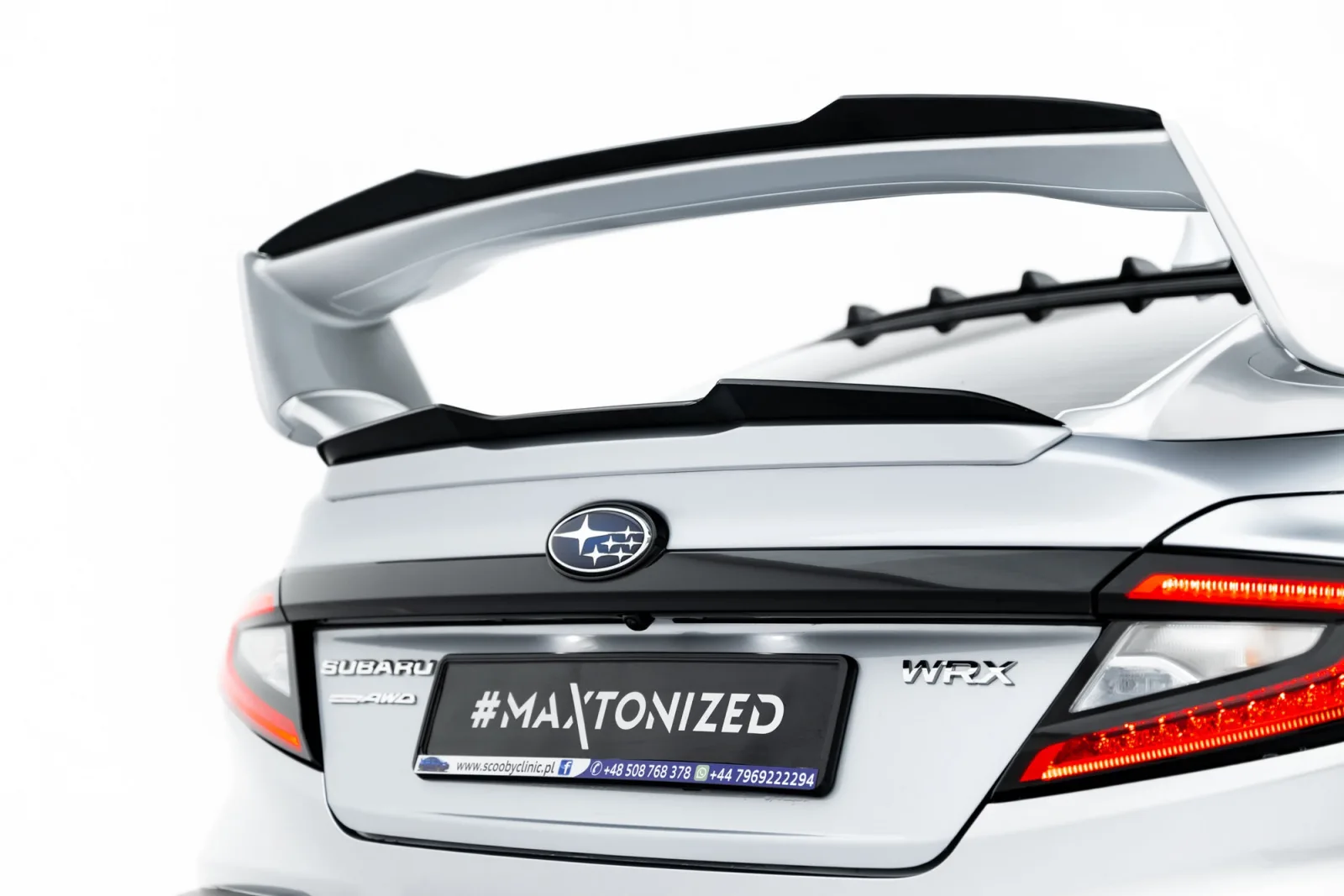 Lower Spoiler Cap compatible with Subaru WRX STI Mk2