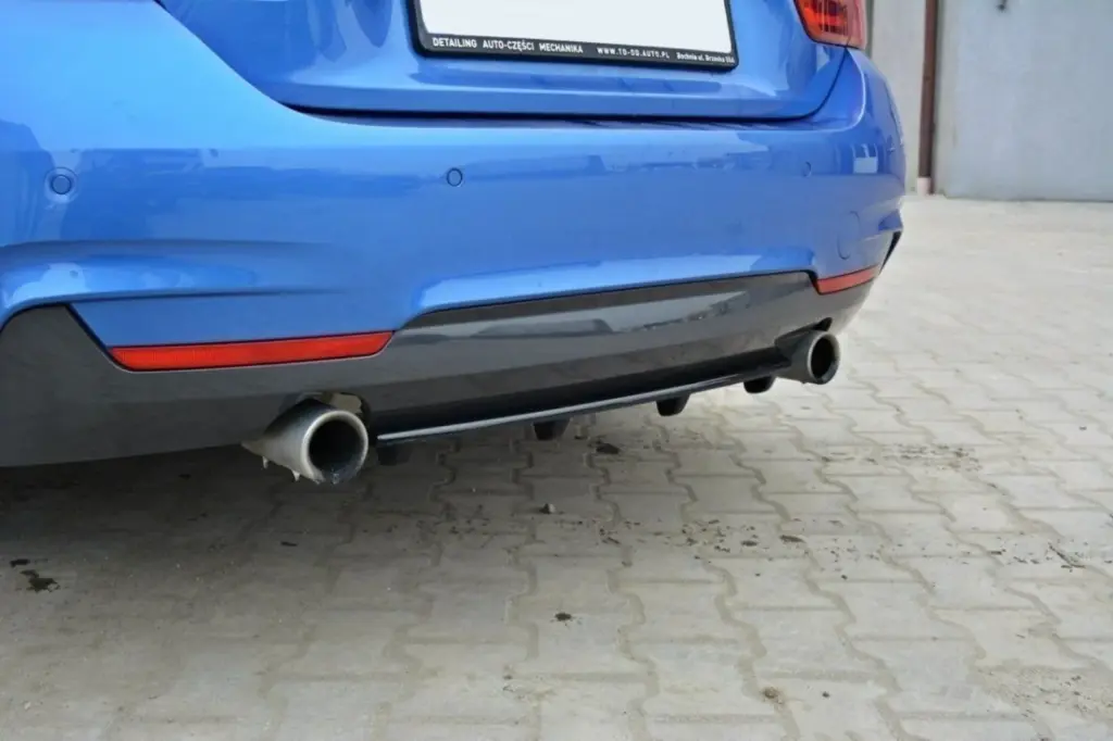 Rear Splitter compatible with BMW 4 Coupe / Gran Coupe / Cabrio M-Pack F32 / F36 / F33 (With Diffuser)