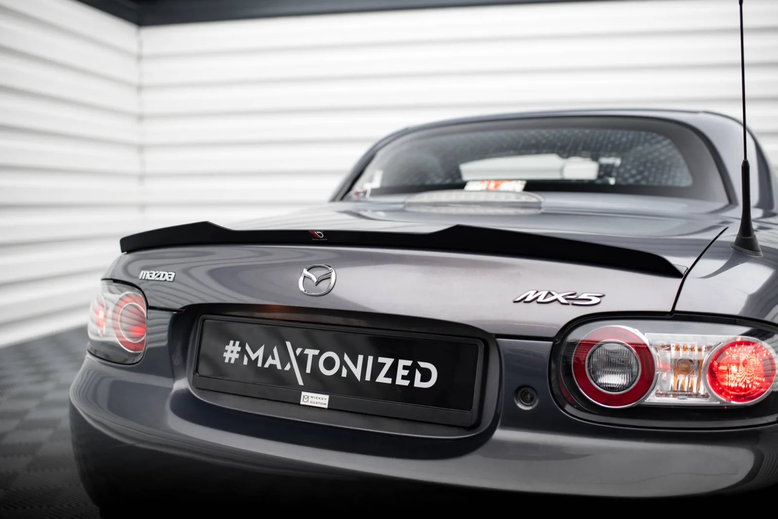 Spoiler Cap compatible with Mazda MX5 Hardtop NC (Mk3)
