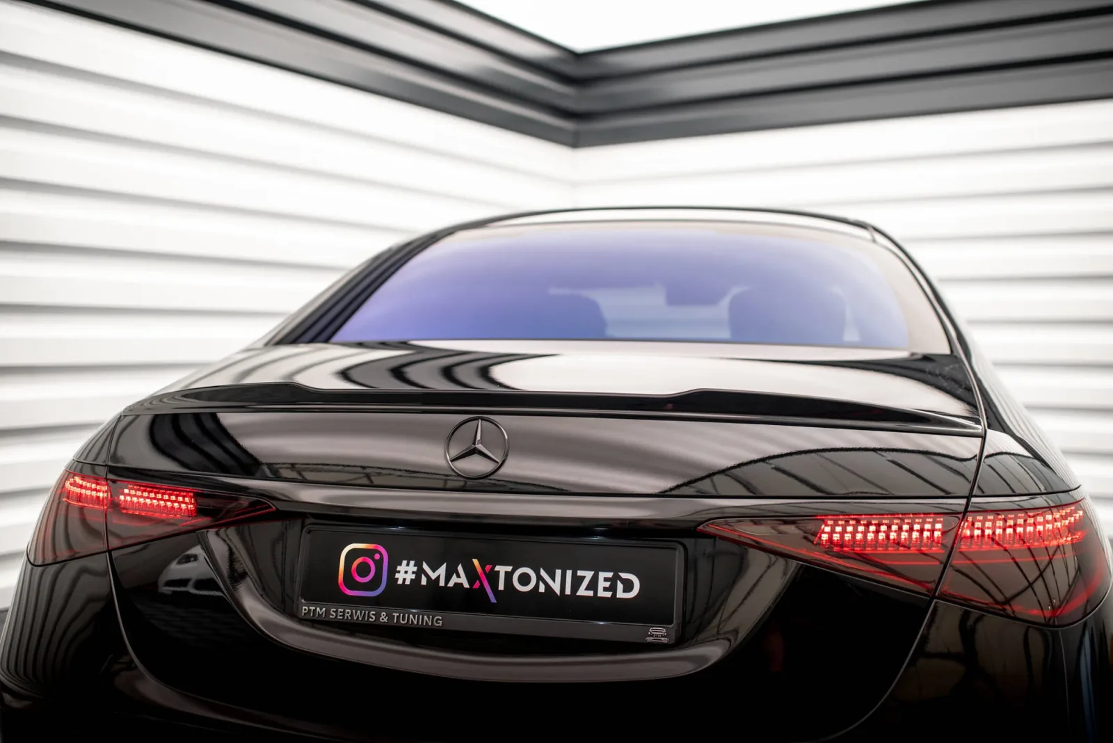 Spoiler Cap 3D compatible with Mercedes-Benz S AMG-Line W223