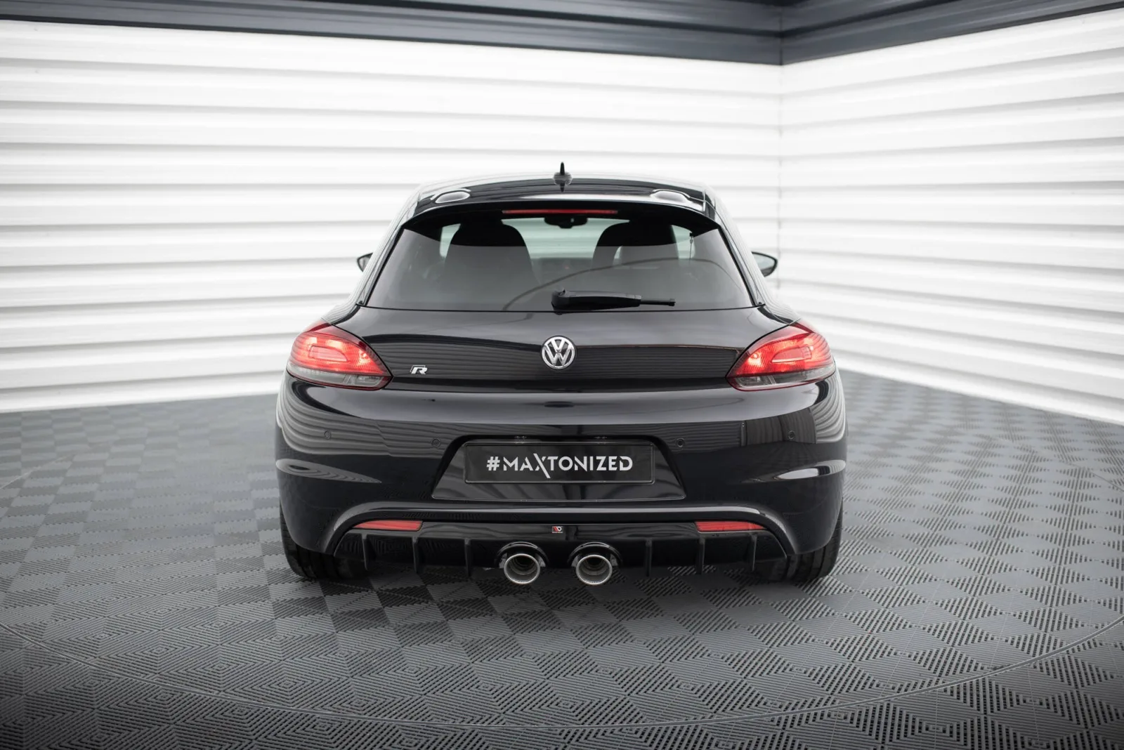 Rear Valance V.3 compatible with Volkswagen Scirocco R Mk3