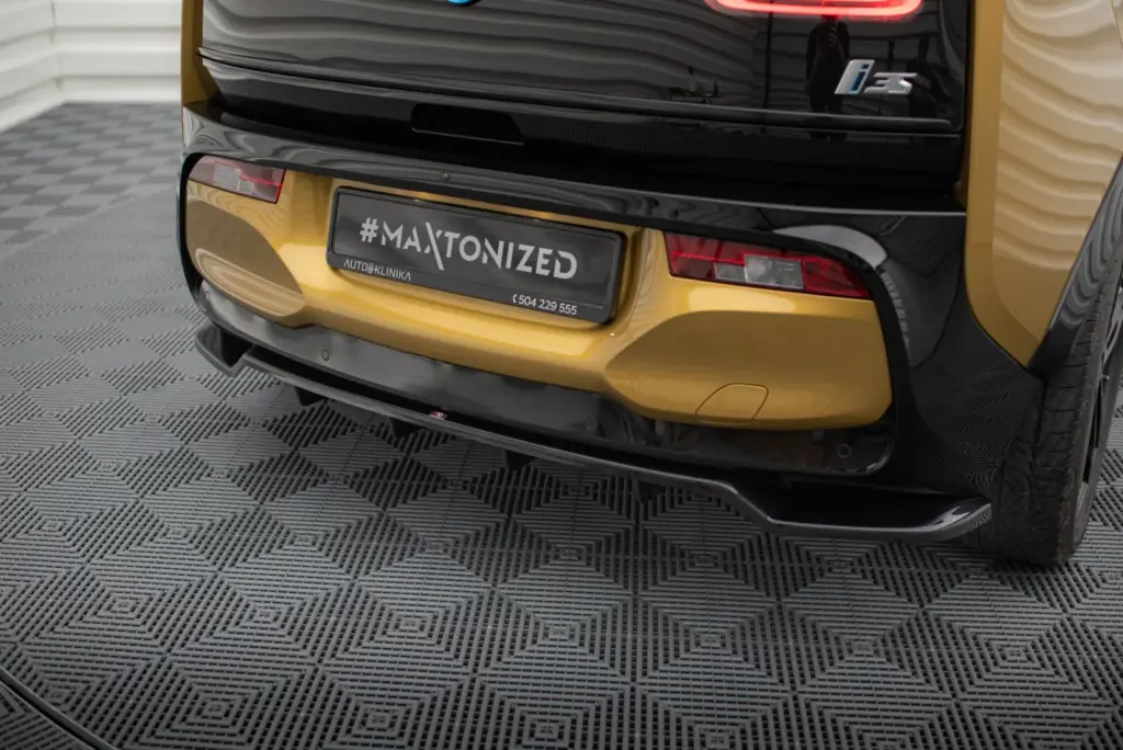Rear Splitter (With Diffuser) compatible with BMW i3 S Mk1 Facelift