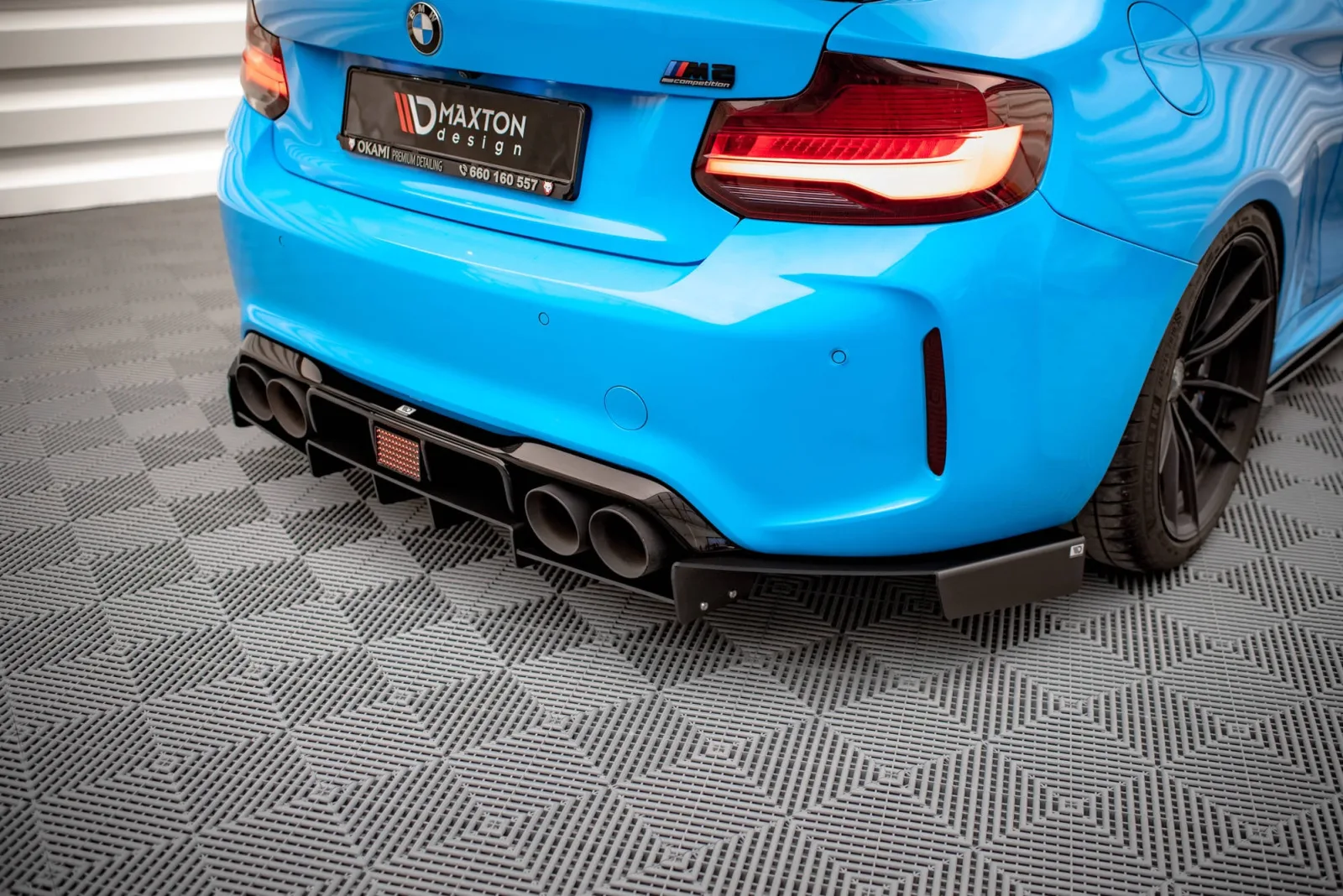 Rear Diffuser Racing compatible with BMW M2 F87