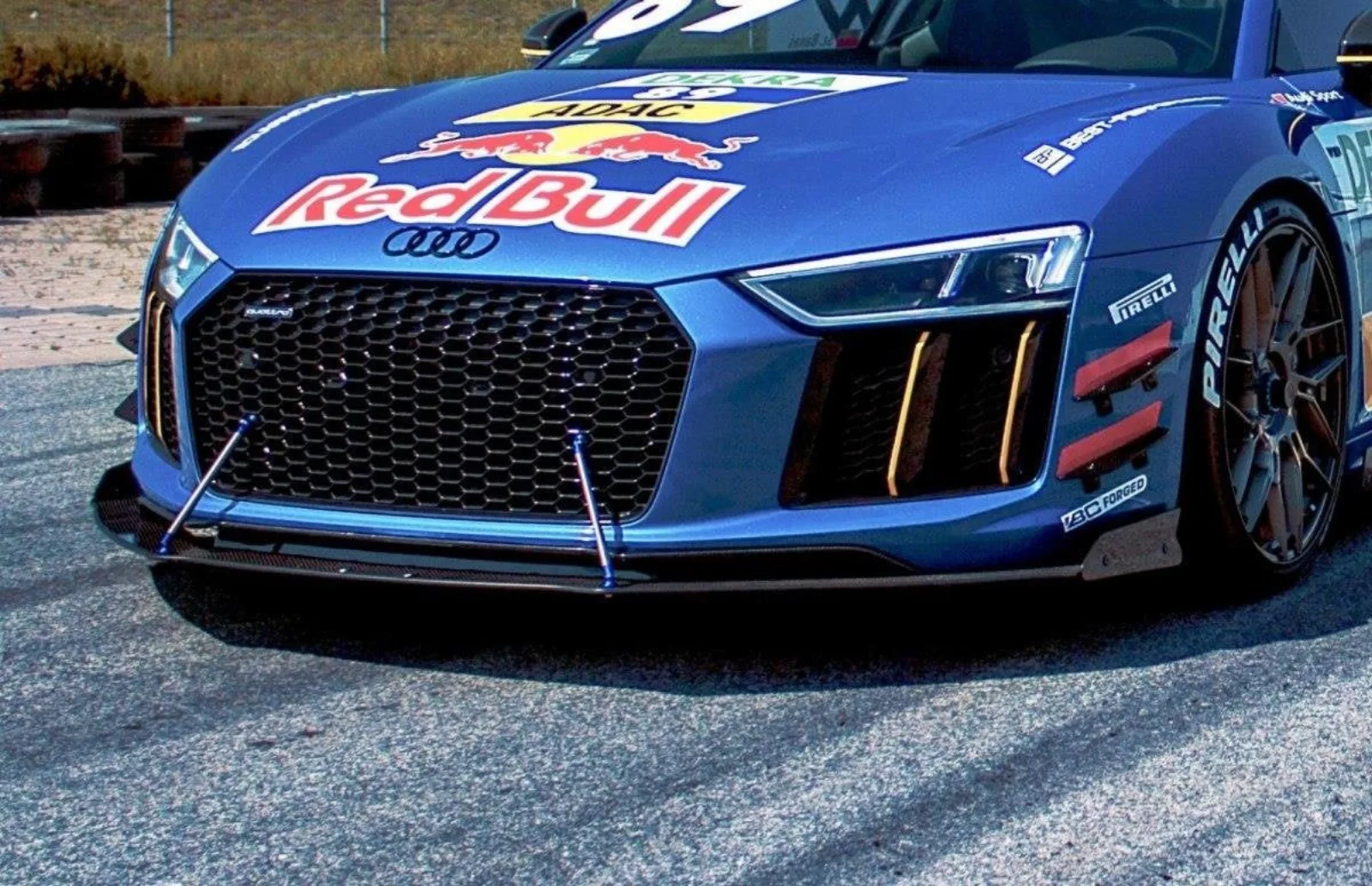 Front Splitter Racing compatible with Audi R8 Mk.2