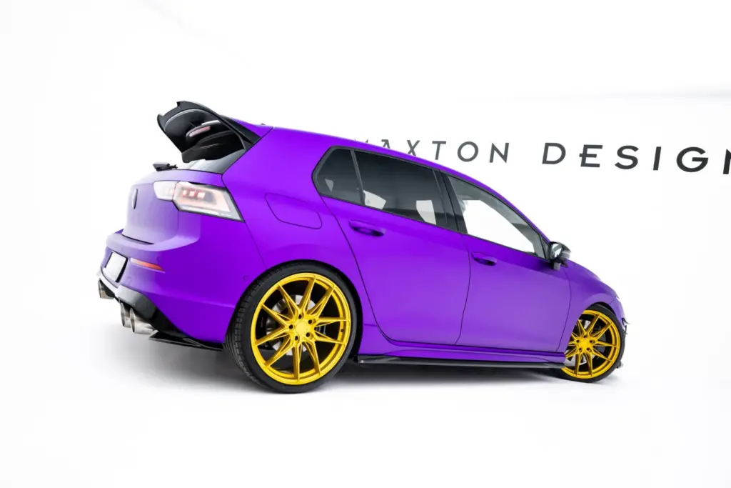 Side Skirts Diffusers V.5 compatible with Volkswagen Golf R Hatchback Mk8 / Mk8 Facelift