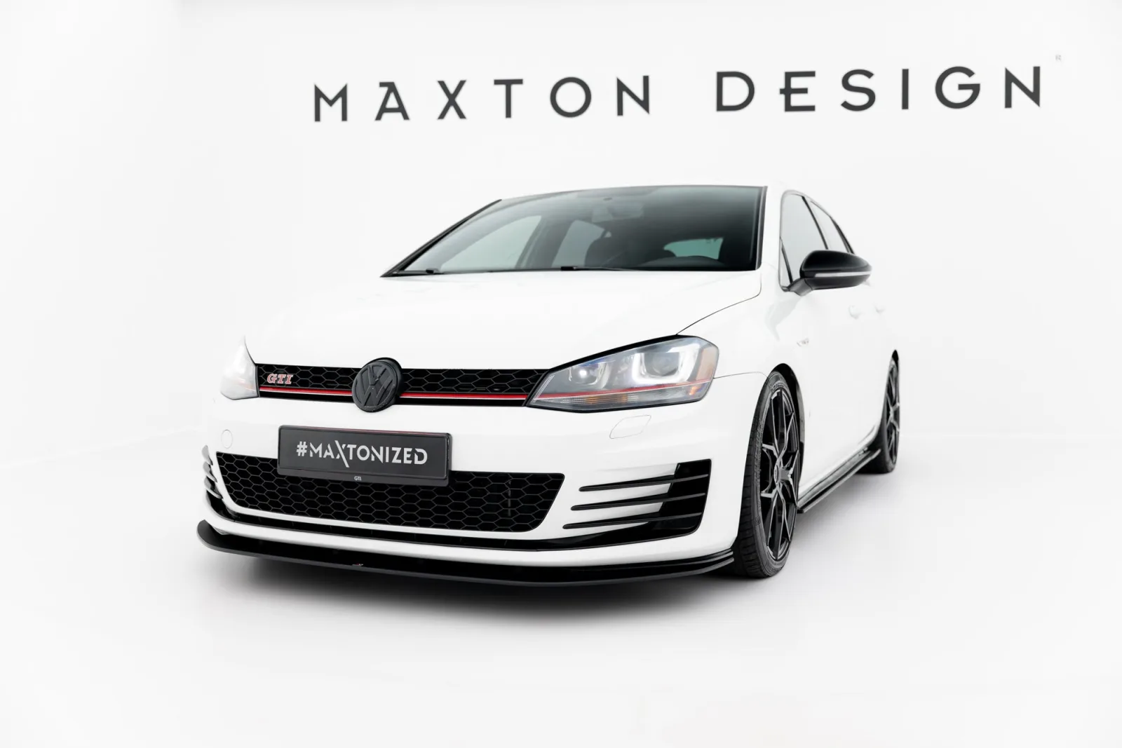 Front Splitter Street Pro compatible with Vw Golf 7 GTI