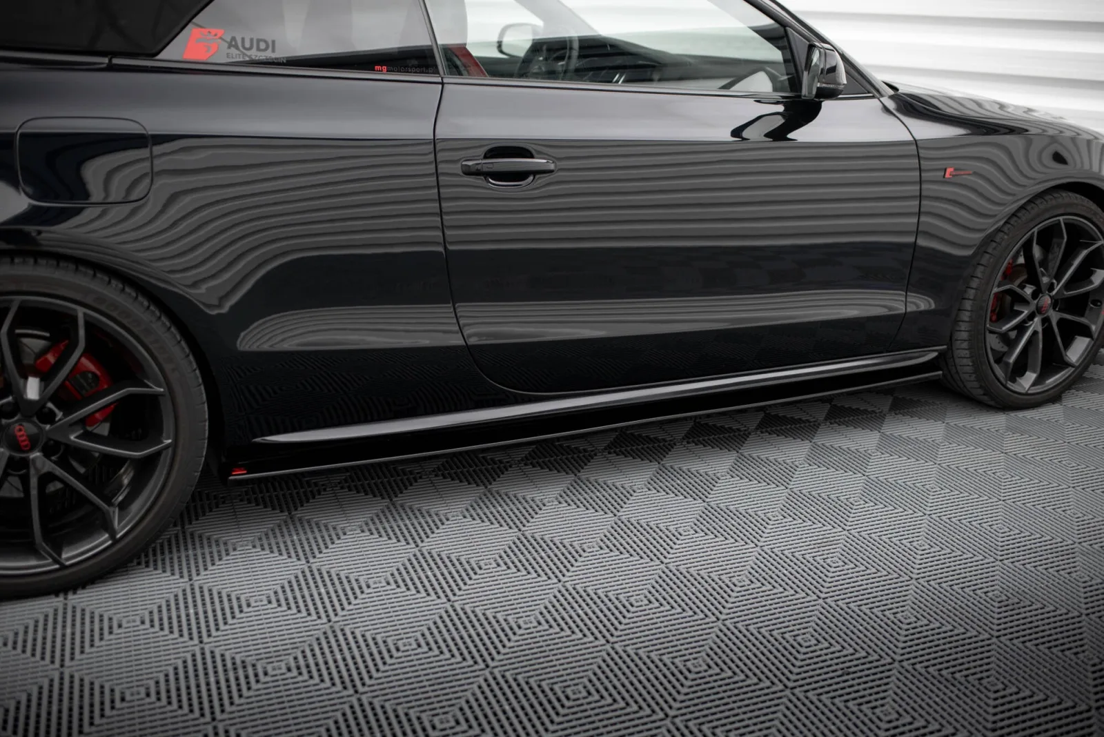 Side Skirts Diffusers compatible with Audi S5 / A5 / A5 S-Line 8T / 8T FL