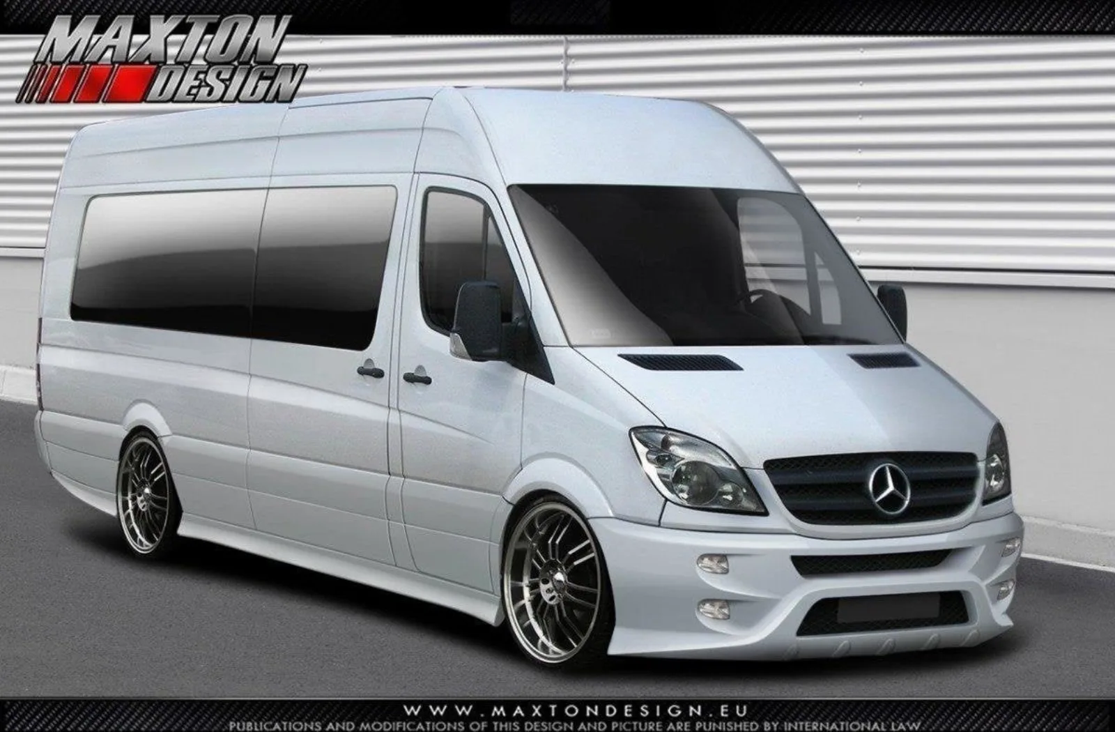 Front Bumper compatible with Mercedes Sprinter Mk2
