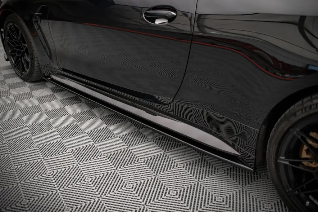 Side Skirts Diffusers V.2 compatible with BMW M4 G82 / G82 Facelift
