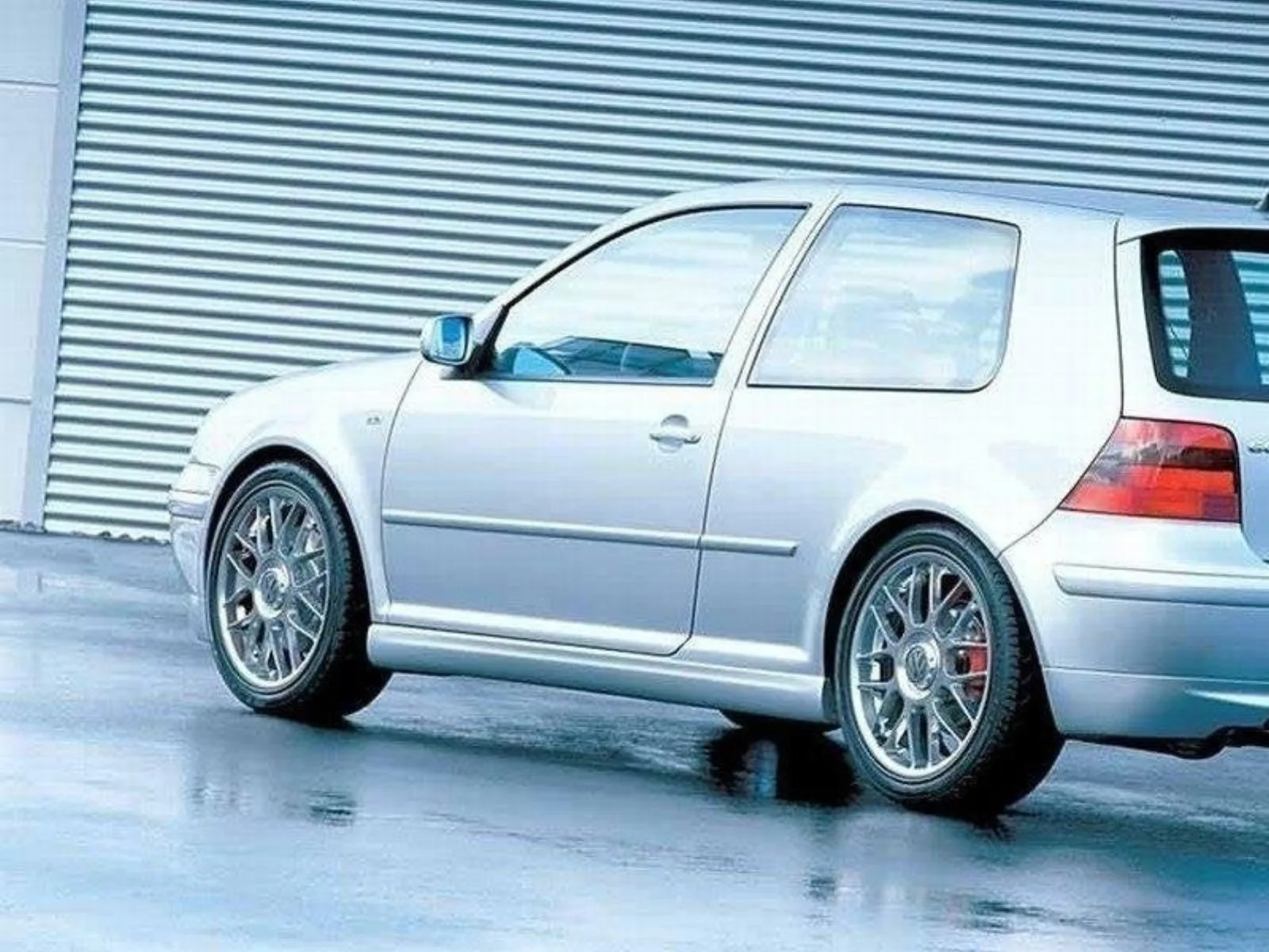 Side Skirts Diffusers compatible with VW Golf 4 25'th Anniversary Look