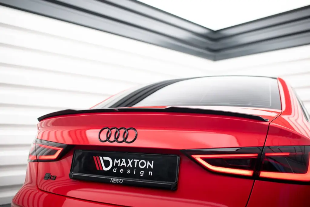 Spoiler Cap compatible with Audi A3 / A3 S-Line / S3 / RS3 Sedan 8V