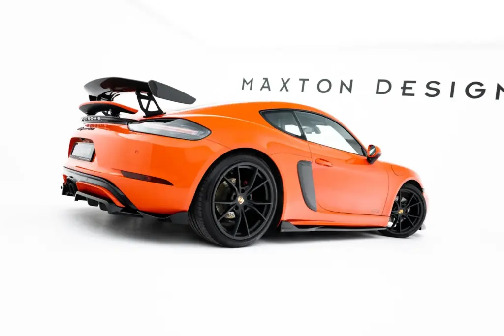 Side Skirts Diffusers V.2 compatible with Porsche 718 Cayman GTS 982c