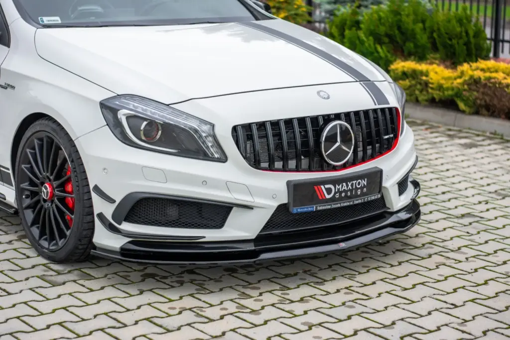 Front Splitter compatible with Mercedes A45 AMG W176