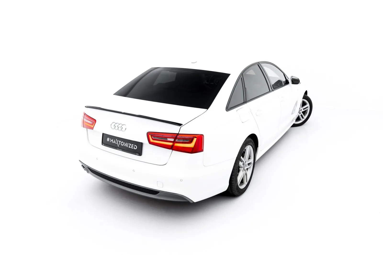 Spoiler Cap compatible with Audi A6 / A6 S-line / S6 Sedan C7 Facelift