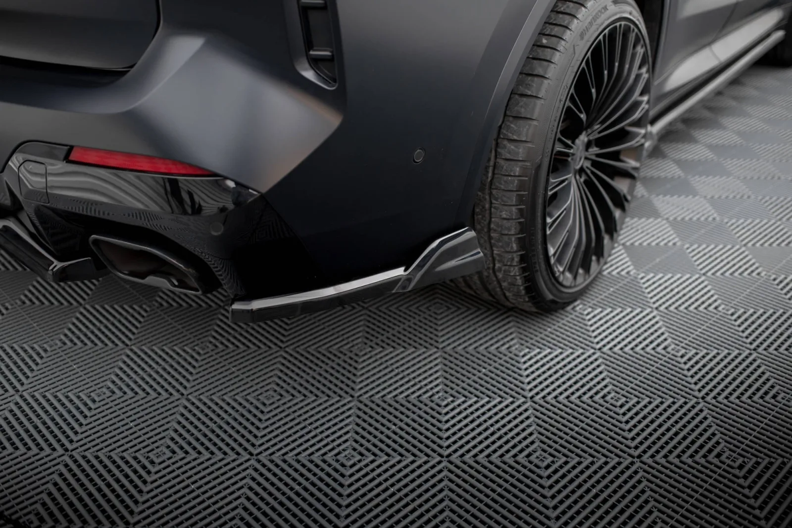 Rear Side Splitters compatible with BMW X3 M-Pack G01 Facelift